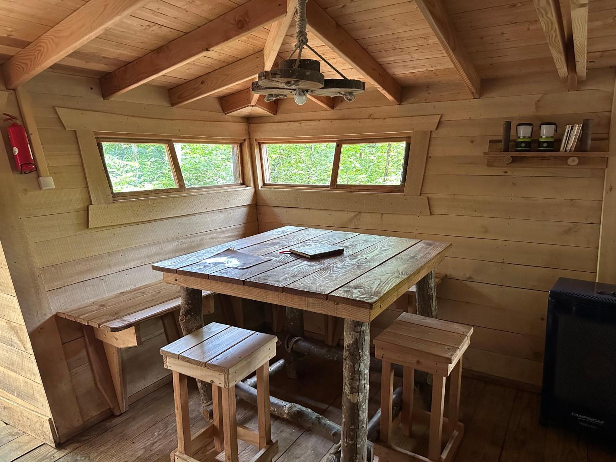 Les Ecolodges De L'Orbiere Force Екстер'єр фото