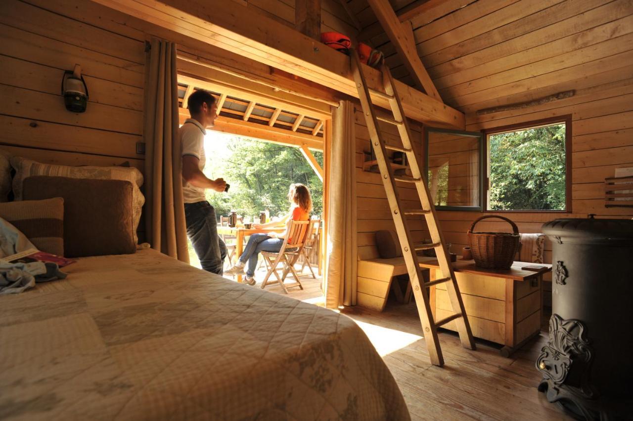 Les Ecolodges De L'Orbiere Force Екстер'єр фото