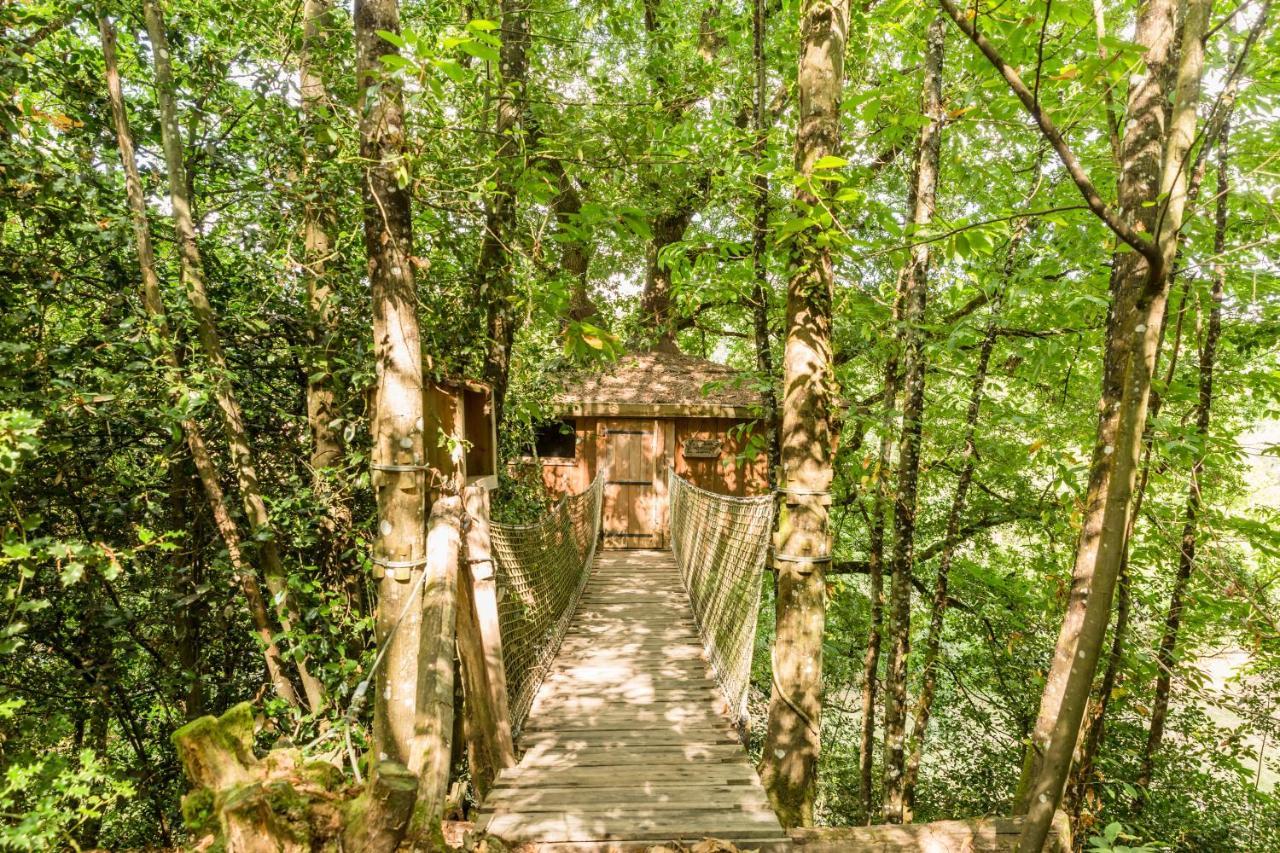 Les Ecolodges De L'Orbiere Force Екстер'єр фото