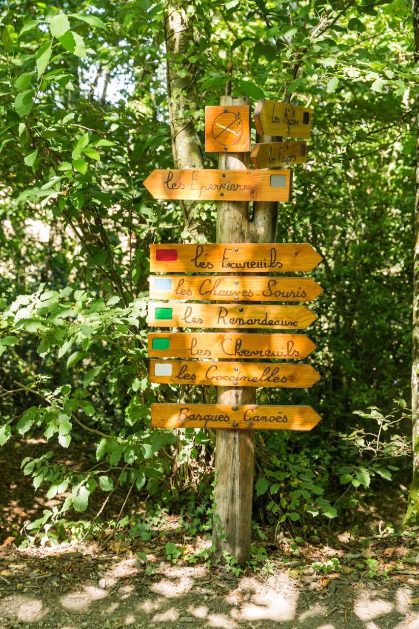 Les Ecolodges De L'Orbiere Force Екстер'єр фото